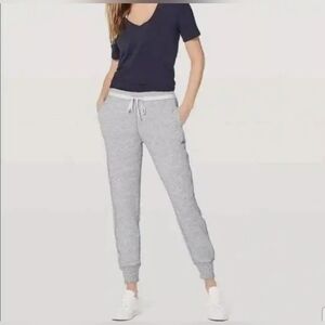 Lululemon Cool & Collected Jogger 28" Heathered Space Dyed Nimbus Size 4